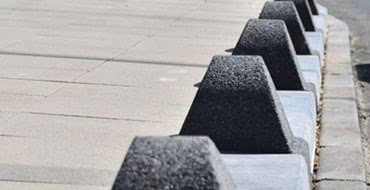 35 X 35 Mantar Sınır Elemanı Siyah Mineral Yüzey