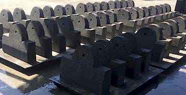 Yol Bordürü Sınır Elemanı (Siyah Mineral Yüzey)